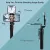 R1S Selfie Stick Tripod With Bluetooth Remote And Selfie Light