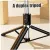 R1S L Selfie Stick Mini LED Fill Light Multifunction Tripod Selfie Stick