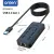 Onten OTN 8121 USB 3.2 Gen 1 6-Port 5G Hub with Ethernet card and One-click Lock Screen Button