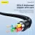 FONENG X118 1.2M PD 27W Flowing Light Zinc Alloy Head Braided Fast Charging Cable