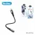 Go Des GD UC166 Lightning To 3.5mm Aux Braided Audio Adapter
