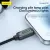 FONENG X118 1.2M PD 27W Flowing Light Zinc Alloy Head Braided Fast Charging Cable