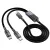 Hoco U139 Type-C To Type-C/Type-C 100W Data Cable 1.2m