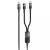 Hoco U139 Type C To Lightning/Type C 100W 1.2m Data Cable