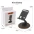 Adjustable Folding Wood Design Base Mobile Stand