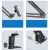 360 Degree Rotation Metal Long Arm Phone Tablet Holder Stand