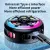 DY28 Magnetic Mobile Phone Cooler RGB Lights