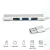 4 Port Metal USB High Speed Hub Adapter
