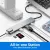 8 In 1 USB Hub C To HDMI RJ45 Adapter