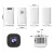 HY300 Gaming Gaming Projector 2.4G Wireless Android Smart Projector For Home Entertainment And Gaming