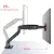 NB North Bayou F195A Full Motion Dual LCD LED Monitor Mount Gas Spring Arm