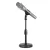 Extendable Adjustable Table Desktop Microphone Stand Holder With Heavy Base Mic Clip