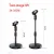 Extendable Adjustable Table Desktop Microphone Stand Holder With Heavy Base Mic Clip