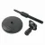 Extendable Adjustable Table Desktop Microphone Stand Holder With Heavy Base Mic Clip