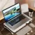Ergonomic Hollow Laptop Stand With Cooling Vent – Laptop Riser for Home Office